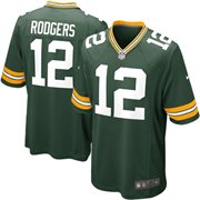 Green Bay Packers #12 Aaron Rodgers Green Jersey