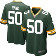 Green Bay Packers #50 A.J. Hawk Green Jersey