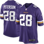 Minnesota Vikings #28 Purple Jersey