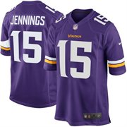 Minnesota Vikings #15 Greg Jennings Purple Jersey