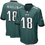 Philadelphia Eagles #18 Jeremy Macklin Green Jersey