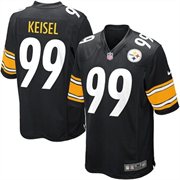 Pittsburgh Steelers #99 Brett Keisel Black Jersey