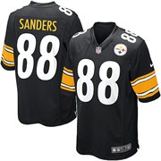 Pittsburgh Steelers #88 Emmanuel Sanders Black Jersey