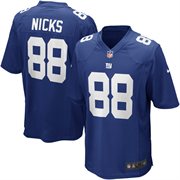 New York Giants #88 Hakeem Nicks Blue Jersey