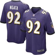 Baltimore Ravens #92 Haloti Ngata Purple Jersey