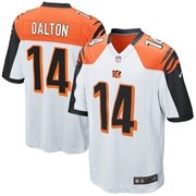 Cincinnati Bengals #14 Andy Dalton White Jersey