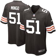 Cleveland Browns #51 Barkevious Mingo Brown Jersey