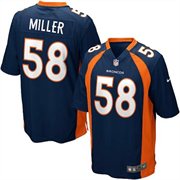 Denver Broncos #58 Von Miller Blue Jersey