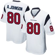 Houston Texans #80 Andre Johnson White Jersey