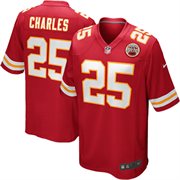 Kansas City Chiefs #25 Jamaal Charles Red Jersey