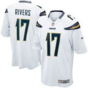 San Diego Chargers #17 Philip Rivers White Jersey