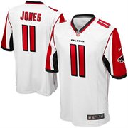 Atlanta Falcons #11 Julio Jones White Jersey
